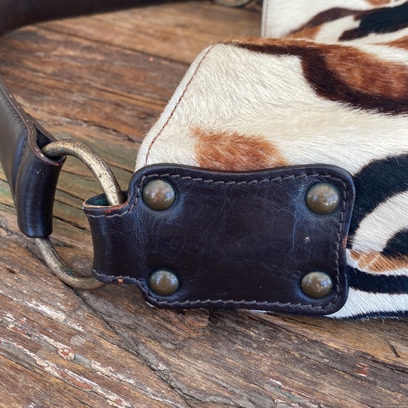 Maurizio Taiuti Tote Bag Floral Printed Calf Hair - Picture 7 of 17